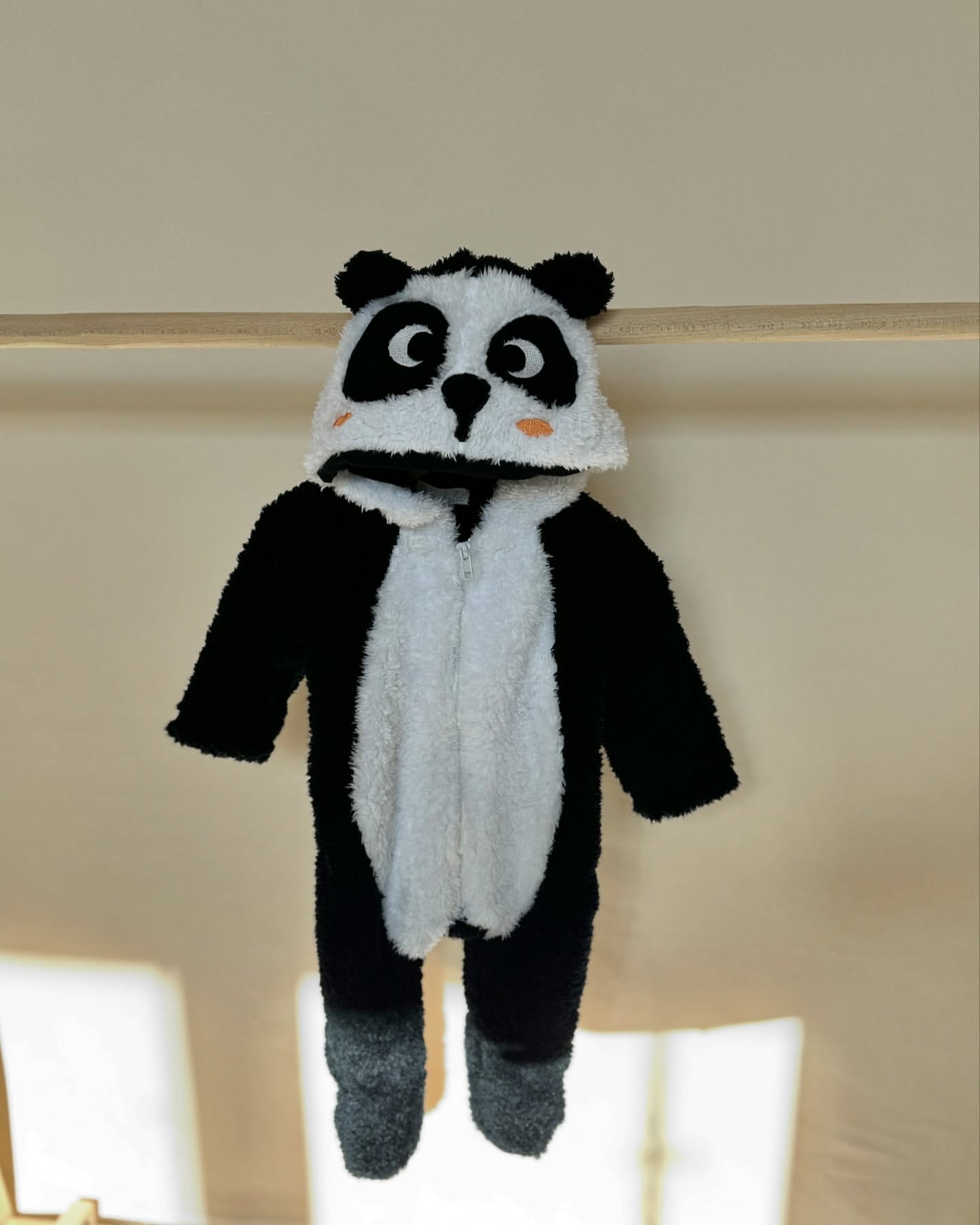 سرهمی جورابدار  نوزادی پاندا جنس تدی برند کیم بیبی(0 تا 2 سال)