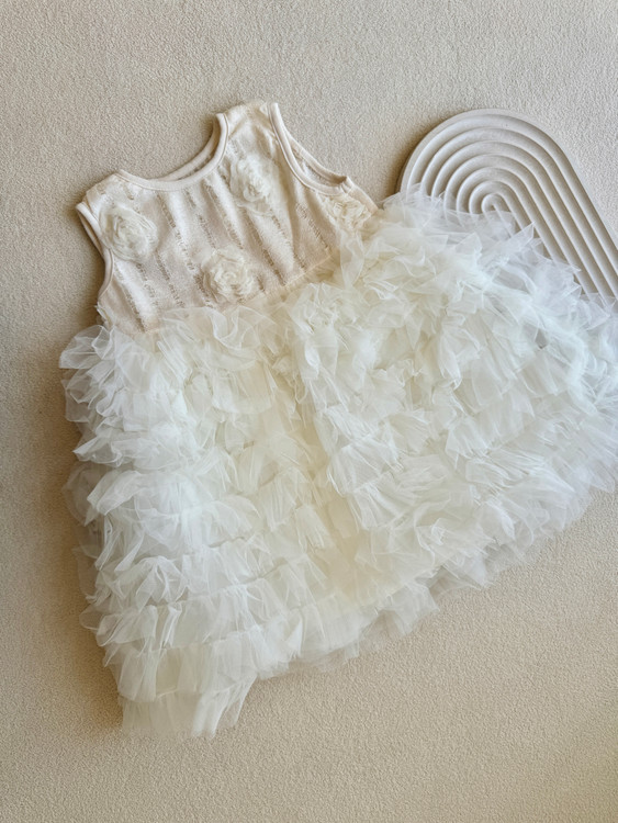 پیراهن مجلسی دخترانه برای ٢ ساله